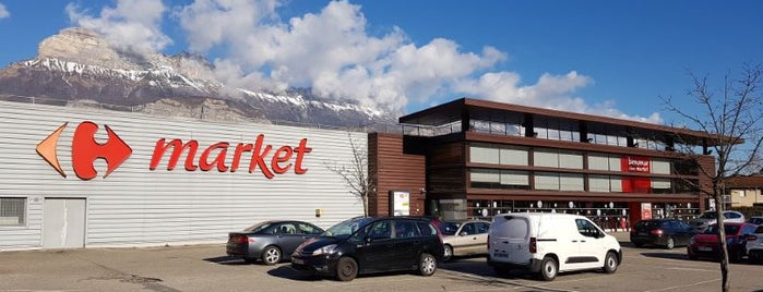 Carrefour Market is one of Grenoble et alentours.