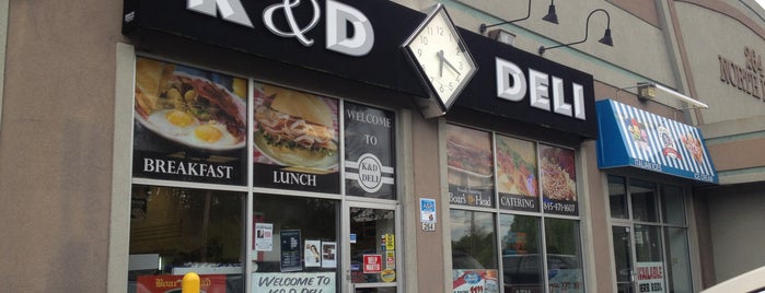 K&D Deli is one of Poughkeepsie Spots.