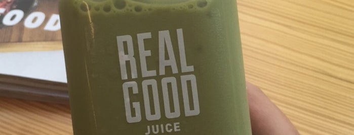 Real Good Juice Co. is one of Juice Bars.