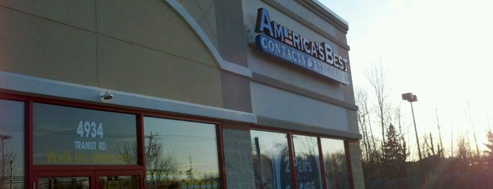 America's Best Contacts & Eyeglasses is one of places.