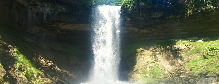 Minnehaha Falls is one of Lieux qui ont plu à Lívia.