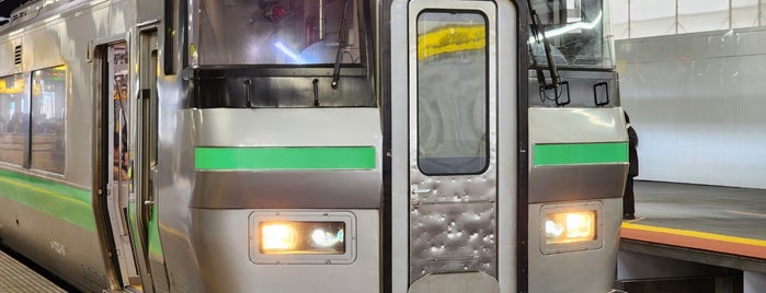 Platforms 9-10 is one of 札幌駅周辺.