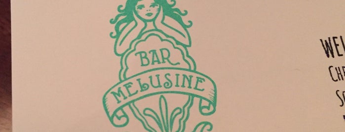 Bar Melusine is one of New.