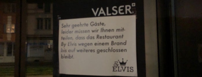 By Elvis is one of Zurich.