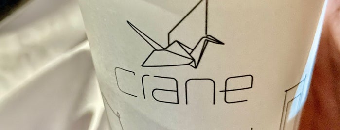 Crane is one of Caffaiene In UAE 🇦🇪☕️.