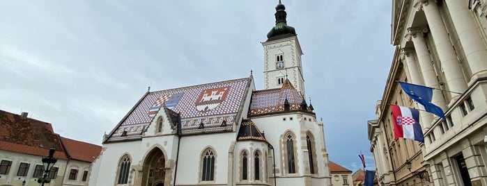 St. Mark's Church is one of Visited in Zagreb.