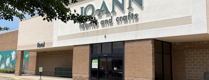 JOANN Fabrics and Crafts is one of Places I shop.