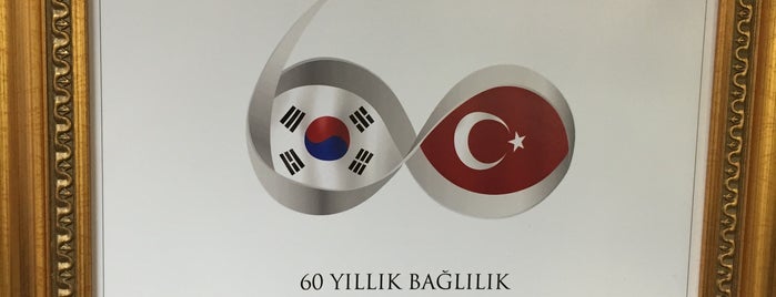 Güney Kore ~Türkiye  Büyükelçiliği is one of Kore.