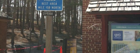 Radford Safety Rest Area North is one of Between TN and MD.