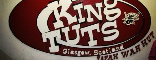 King Tut's Wah Wah Hut is one of 101 Places To Go In Glasgow.