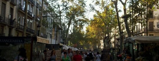 La Rambla is one of All-time favorites in Barcelona.