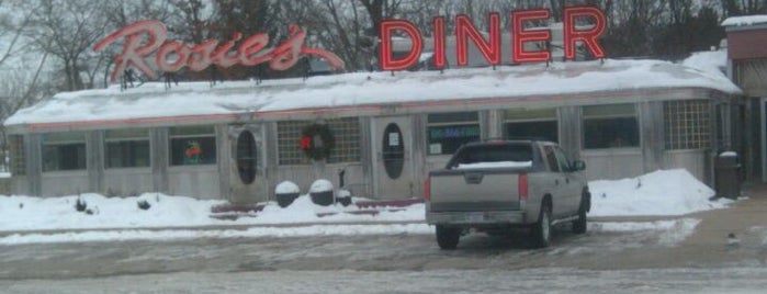 Rosie's Diner is one of "Diners, Drive-Ins & Dives" (Part 2, KY - TN).