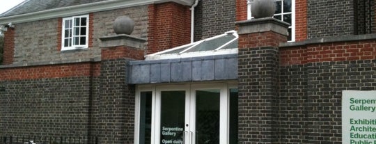 Serpentine Gallery is one of Museums and Galleries.