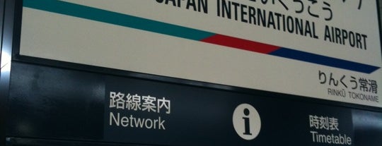 Central Japan International Airport Station (TA24) is one of 終着駅.