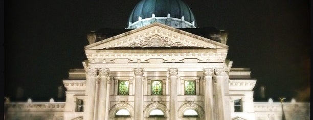 Indiana State Capitol is one of The Crowe Footsteps.