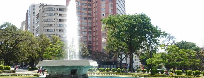 Praça Raul Soares is one of Saudade desses lugares....