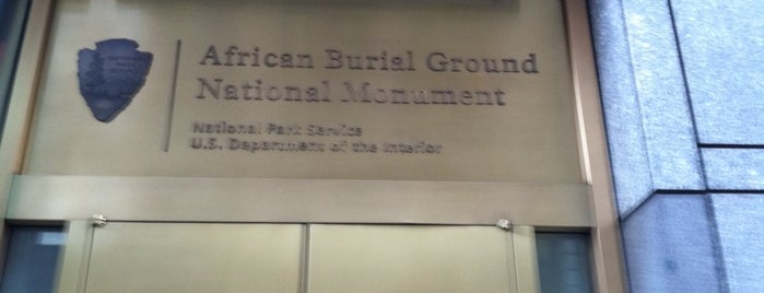 African Burial Ground National Monument is one of Staff Picks.