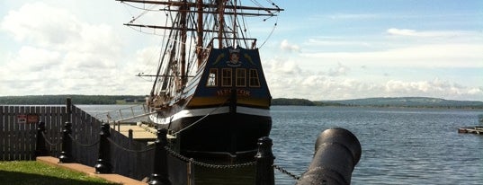 Pictou Hector Quay Marina is one of Ships (historical, sailing, original or replica).