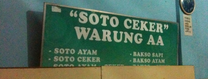 Soto Ceker Warung AA is one of Tempat Makan Maknyus - BALI.