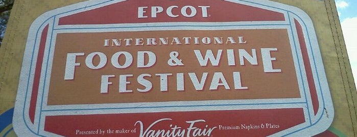 International Food & Wine Festival is one of #WDW Fave Spots.