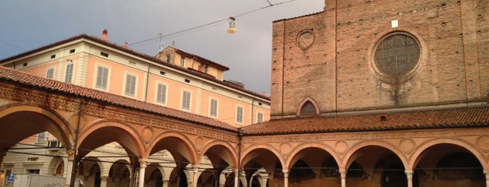 Basilica di Santa Maria dei Servi is one of The best points of view photo Bologna Italy.