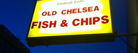 Old Chelsea Fish and Chips is one of Locais salvos de Shirley.