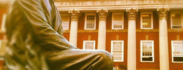 Maxwell School Of Citizenship & Public Affairs is one of Syracuse 44 Badge.