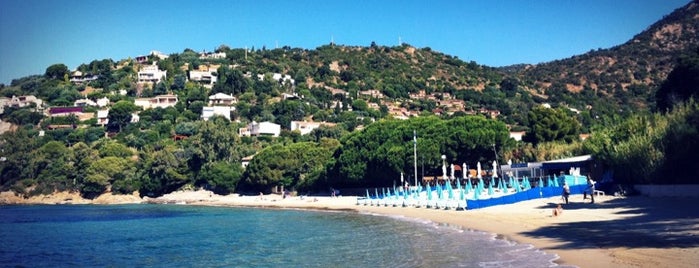 Plage de la Fossette is one of French Riviera.