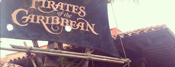 Pirates of the Caribbean is one of Theme Parks & Roller Coasters.
