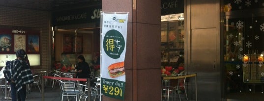 SUBWAY is one of SUBWAY 24区 for Sandwich Places.