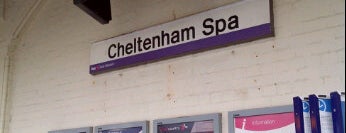Cheltenham Spa Railway Station (CNM) is one of You calling me a train spotter?.