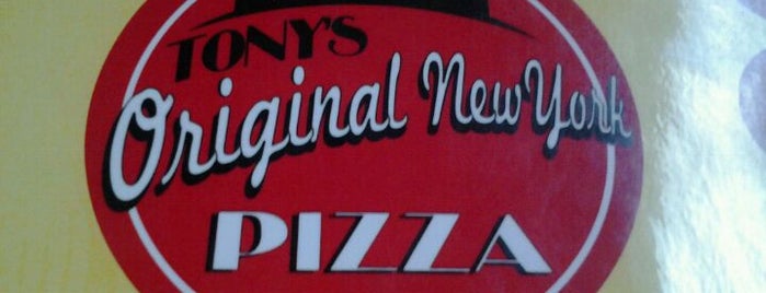 Tony's New York Style Pizza is one of Foodie.