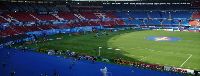 Ernst-Happel-Stadion is one of Vienna, Austria - The heart of Europe - #4sqCities.