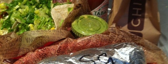 Chipotle Mexican Grill is one of Ellis' Midtown Lunch Faves.