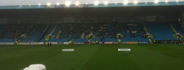 Brunton Park is one of Football grounds visited.