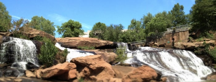Falls Park On The Reedy is one of greenville, sc.