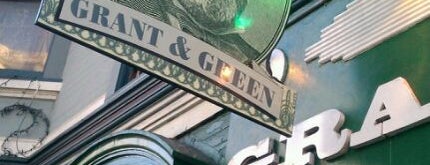 Grant & Green Saloon is one of SF Bars.
