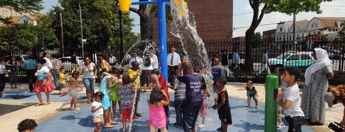 Aqueduct Lands Playground is one of NYC Parks' Most Unusual Spray Showers.