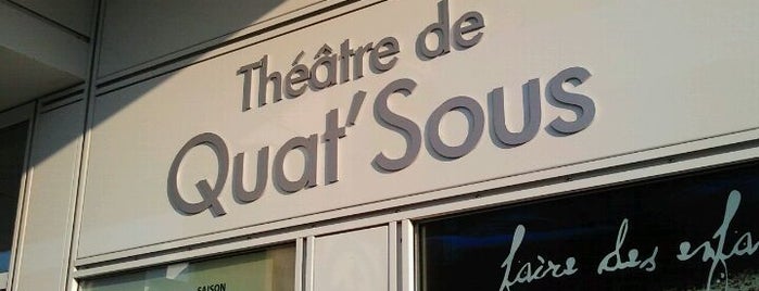 Théâtre de Quat'Sous is one of สถานที่ที่บันทึกไว้ของ JulienF.