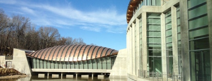 Crystal Bridges Museum of American Art is one of Fayetteville-Springdale AR.