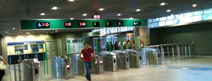 Estação Santos-Imigrantes (Metrô) is one of Estações de Metrô / Trem de São Paulo.