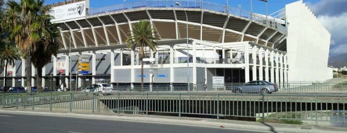 La Rosaleda Stadium is one of Estadios Liga BBVA.