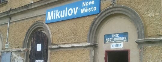 Železniční stanice Mikulov - Nové Město is one of Železniční stanice ČR: M (7/14).