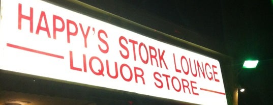 Happy's Stork Lounge is one of Tempat yang Disimpan Mariesther.