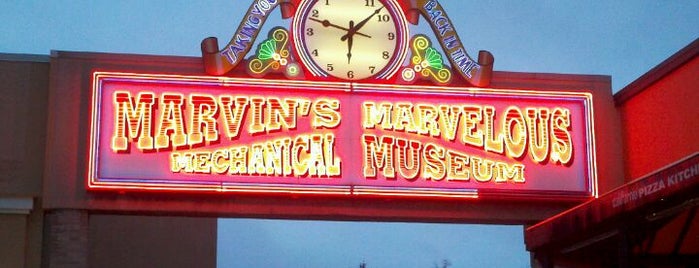 Marvin's Marvelous Mechanical Museum is one of The 20 Coolest Arcades in the World.