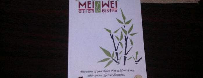 Mei Wei Asian Bistro is one of Locais curtidos por Justin.