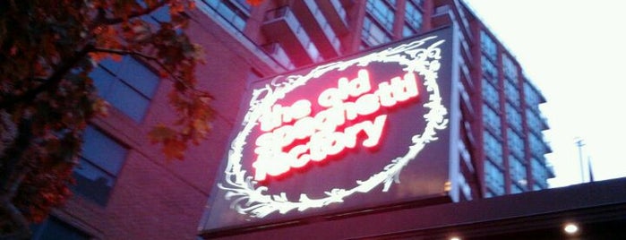 The Old Spaghetti Factory is one of Top 10 dinner spots in Toronto, Canada.