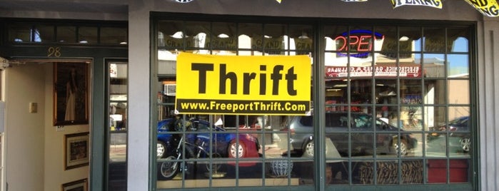 Freeport Thrift is one of สถานที่ที่บันทึกไว้ของ Jason.