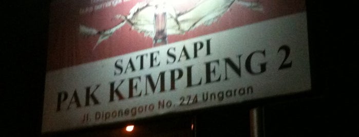 Sate Sapi Pak Kempleng 2 is one of Nur'un Beğendiği Mekanlar.