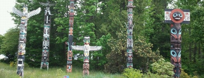 Totem Poles in Stanley Park is one of Out & About in Vancouver B.C..